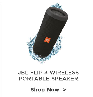 JBL Flip 3 Splashproof Wireless Portable Speaker