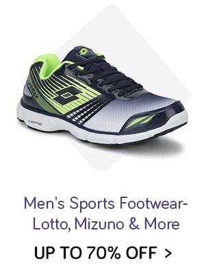 Men's Sports Footwear - up to 70% off -Lotto |  Mizuno & more