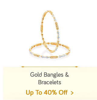 Gold Bangles & Bracelets - Upto 40% Off