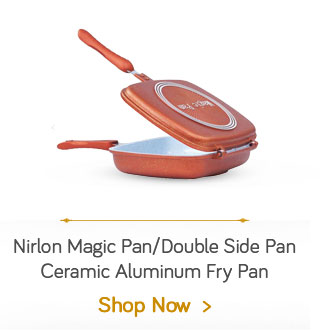 Nirlon Magic Pan/Double side pan Ceramic Aluminum Fry Pan 28 na