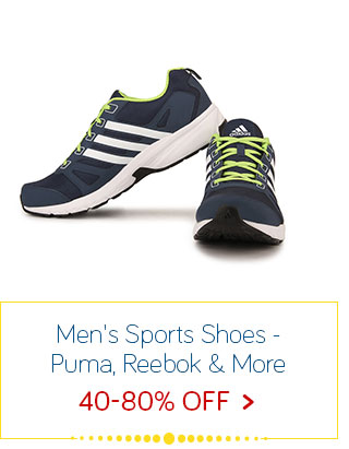 "Men's Sports Shoes  40-80% Off  Puma, Reebok & More"