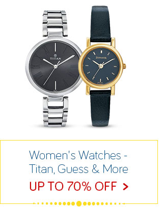 Women's Watches - Up to 70% Off - Titan | Guess & more
