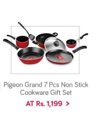 Pigeon Grand 7 Pcs Non Stick Cookware Gift Set
