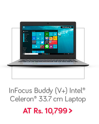 InFocus Buddy (V+) Intel® Celeron® 33.7 cm (13.3 HD) Laptop