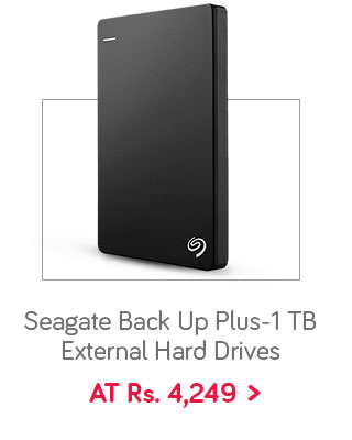 Seagate Back up plus 1 TB External Hard Drives