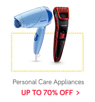 Personal care appliances