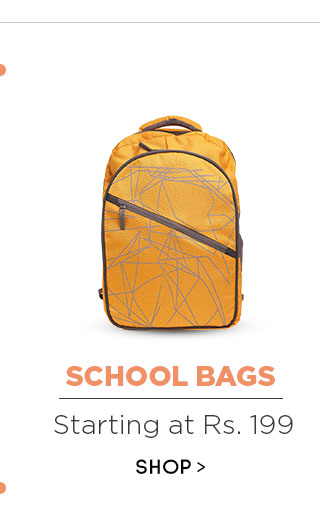 Budget School Bags : Starting @ Rs 199