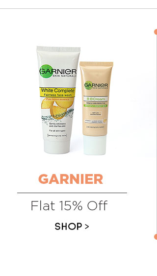 Garnier Flat 15% off