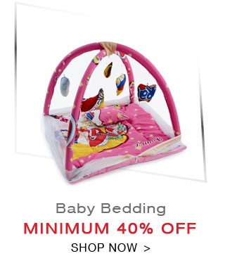 Baby Bedding - Min 40% Off