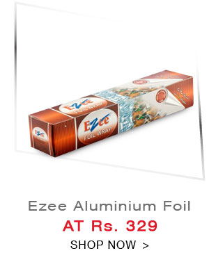 Ezee Aluminium Foil 9 Mtr 11 Mircon pack Of 6 @329
