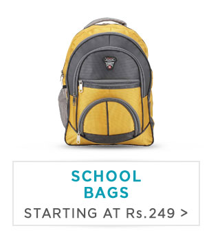 Budget School Bags - Starting @ Rs 249