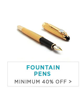 Fountain Pens - Minimum 40% Off