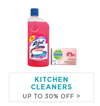 Kitchen Cleaners upto 30% off