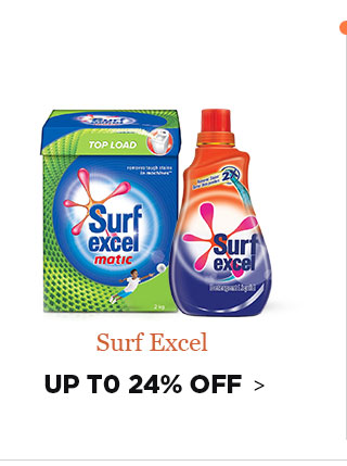 Surf Excel upto 24% off