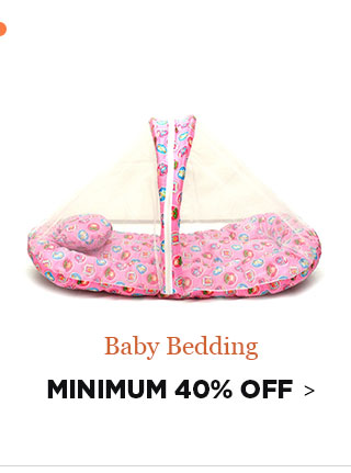 Baby Bedding - Min 40% Off