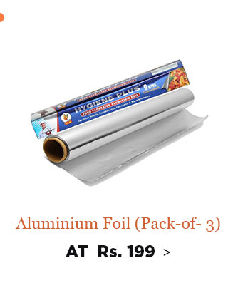 Aluminium Foil Pack of 3 @199