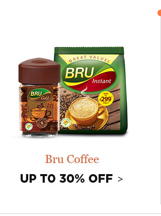 Bru Coffee upto 30% off
