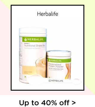 Herbalife upto 40% off