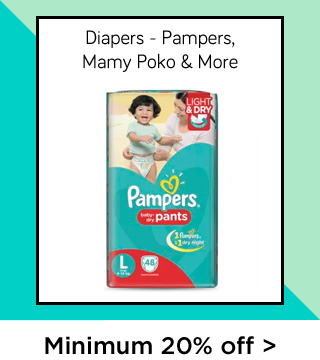 Diapers | Pampers, Mamy Poko & more - Min 20% Off