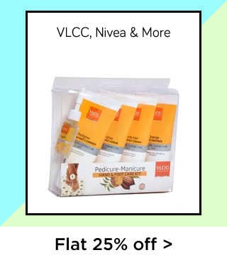 VLCC,Nivea & More Flat 25% off