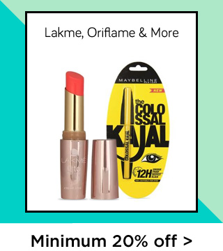 Lakme, Oriflame & More Min 20% off