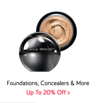 Foundations, Compacts, Concealers & More Up to 20% Off