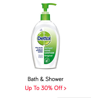 Bath & Shower - Up to 30% Off