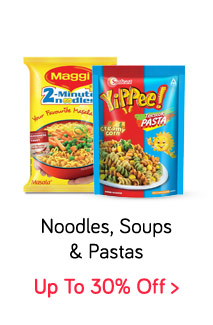 Noodles, Soups & Pastas - Maggi, Yipee Up to 30% off