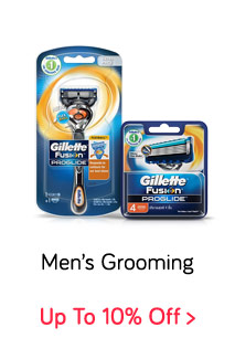 Men Grooming - Up to 10 % Off