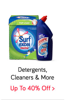 Detergents, Cleaners & Repellernts Up to 40% Off