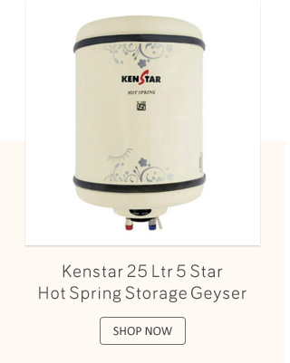Kenstar 25 Ltr 5 Star KGS25W5M Hot Spring Storage Geyser