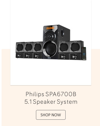 Philips SPA6700B 5.1 Speaker System
