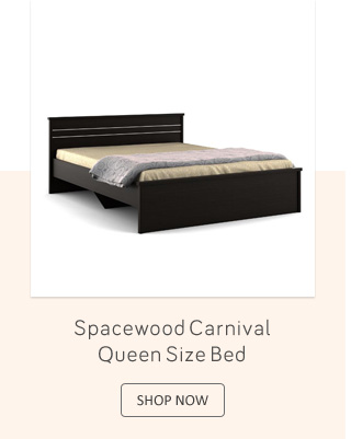Spacewood Carnival Queen Size Bed