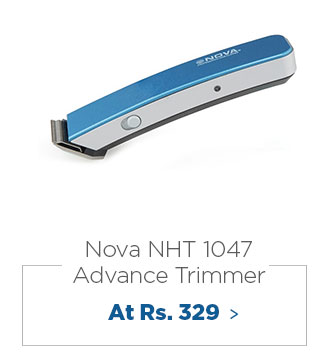 Nova NHT 1047 Pro Skin Advance Trimmer (Blue)