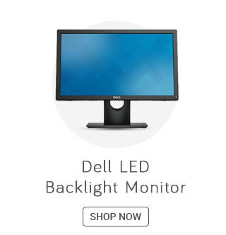 Dell E1916hv 18.5 Led Backlight Monitor With Vga-Black