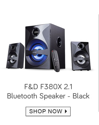 F&D F380X 2.1 Bluetooth Speaker - Black