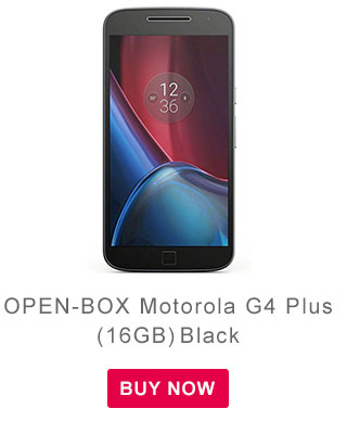 OPEN-BOX Motorola G4 Plus 16GB Black