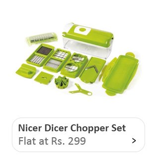 Nicer Dicer Vegetable Chopper Set