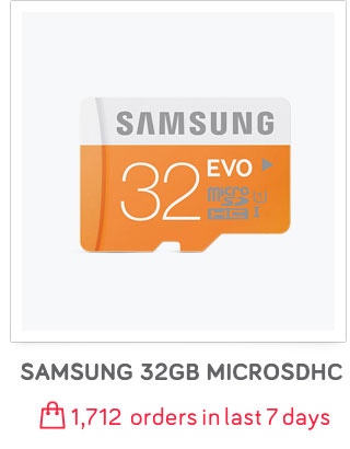 Samsung 32GB MicroSDHC EVO Class 10