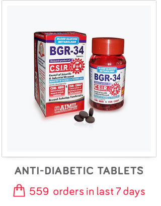 BGR-34 Anti-Diabetic Tablets