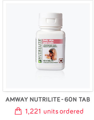 Amway Nutrilite Nutralite Hair, Skin & Nails - 60N Tab