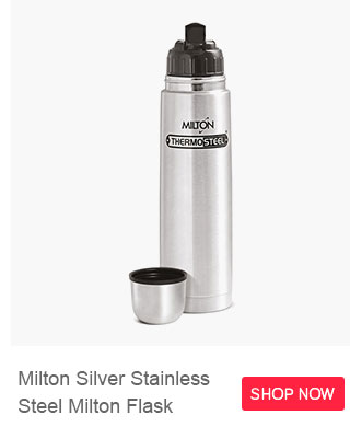 Milton Silver Stainless Steel Milton Flask