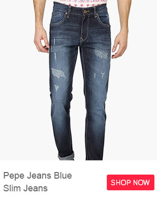 Pepe Jeans Blue Slim Jeans