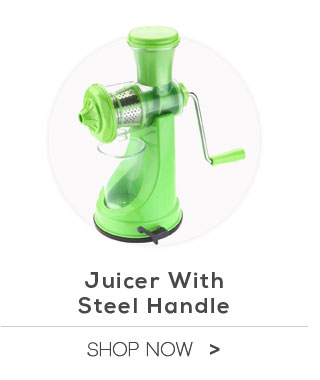 Magikware Green Juicer with Steel Handle