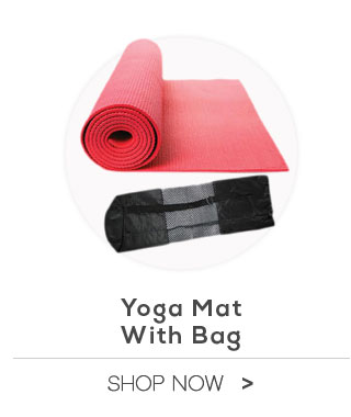 Skycandle Pink Yoga Mat With Bag