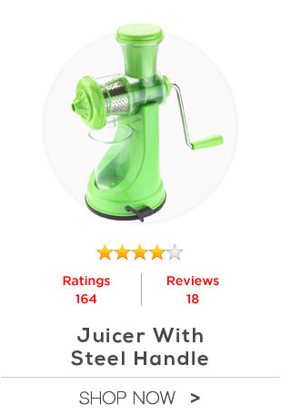 Magikware Green Juicer with Steel Handle