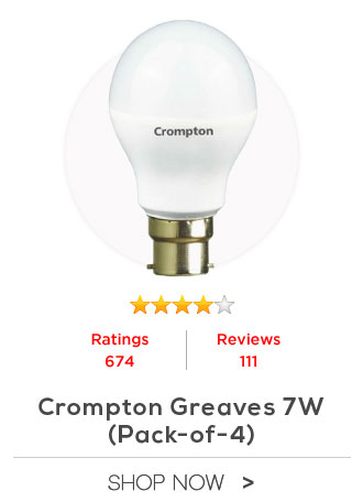 Crompton Greaves 7W Pack of 4