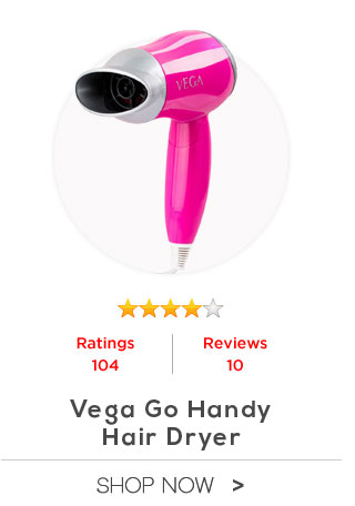 Vega Go Handy VHDH-04 Hair Dryer (Pink)