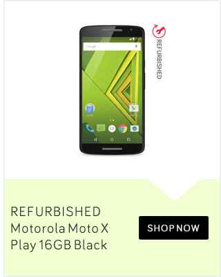REFURBISHED Motorola Moto X Play 16GB Black