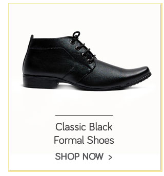 AT Classic Black Formal Shoes